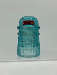 Withycombe Blue Glass Insulator CD 121