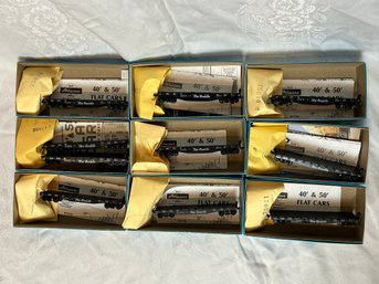 Athearn HO Scale 40ft Flat Cars - D&RGW