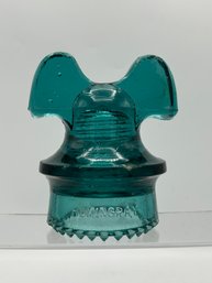 Hemingray Mickey Mouse Glass Insulator CD 257