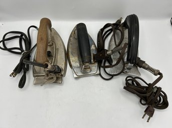 Vintage Electric Clothes Irons