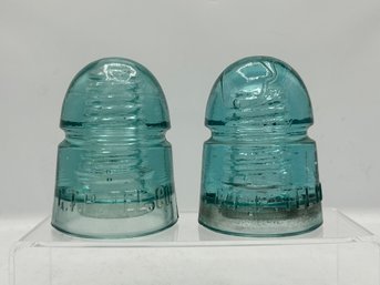 G.T.P. Tel. Co. Glass Insulators CD 145