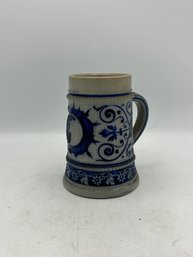 Old Man Of The Mountain Souvenir Salt Glazed Mug / Stein