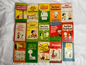 1960s Peanuts Charlie Brown Books Plus Marmaduke And Inside Brother Jupiter