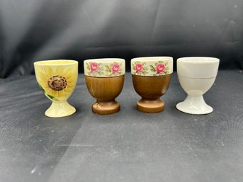 Group Of 4 Vintage Egg Cups