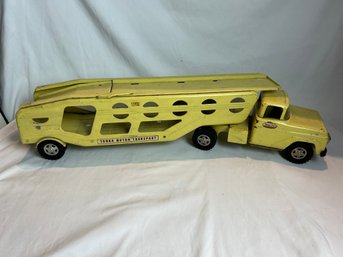 Vintage 1958 Tonka Toys Motor Transport Car Carrier