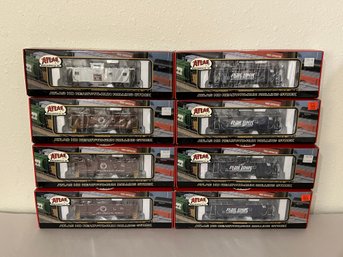 Atlas HO Scale Ready To Run Rolling Stock Cabooses - MRL, NP, Burlington Route