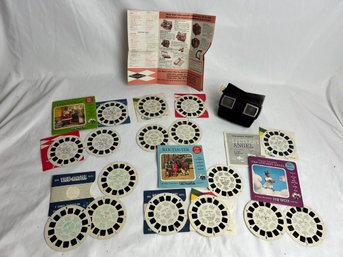 Sawyers Viewmaster View Finder With Assortment Of Reels