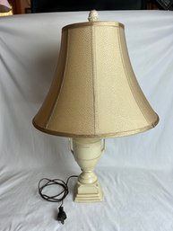 Ceramic Urn Shape Lamp With Shade
