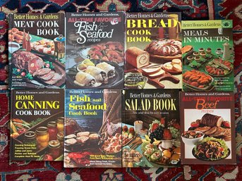 Assortment Of Vintage Better Homes And Gardens Cookbooks