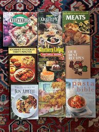 Cookbooks - Pasta Bible, Celebrated Seasons, Southern Living, And More