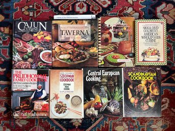 Cookbooks - Cajun, Scandinavian, European, And More