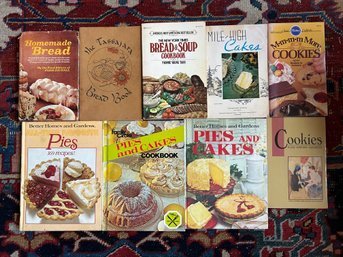 Cookbooks - Pies & Cakes, Cookies, Bread