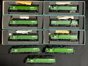 Athearn HO Scale GP-40-2 Dummy Locomotives - Burlington Northern