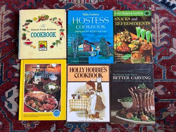 Vintage Cookbooks - Holly Hobbie, Betty Crockers Hostess, Better Homes & Gardens, And More