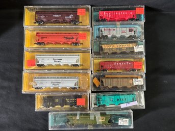 Atlas N Scale Hopper Cars - Variety Of Rail Lines