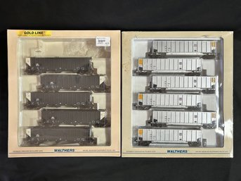 Walthers HO Scale Bethgons Coal Hoppers - Union Pacific And Montana Rail Link