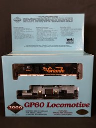 Proto 2000 Ho Scale GP60 Powered Locomotive - D&rGW (#2)