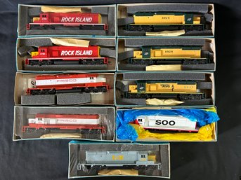 Athearn HO Scale SD40-2 Dummy Locomotives - RI, CNW, SOO Line, Frisco, L&N