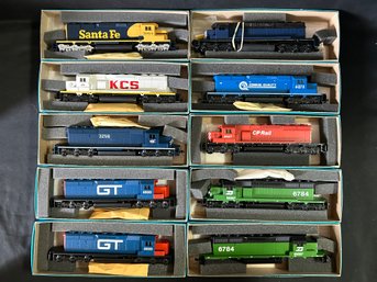 Athearn HO Scale SD40-2 Dummy Locomotives - Variety Of Rail Lines