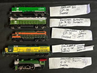 Bachmann HO Scale Powered Locomotives -