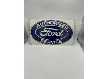Ford Metal Sign Decor