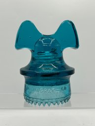 Hemingray-60 'Mickey Mouse' Glass Insulator CD 257