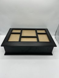 Tabletop Storage Box With Photo Frame Lid