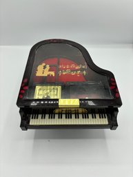 Vintage Kings Grand Piano Novelty Musical Box And Jewelry Trinket Case