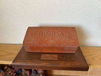 Chenoweth Award 1983 Trinidad Brick