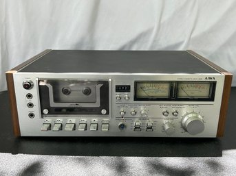 Aiwa Stereo Cassette Deck 6600 Model AD-6600U