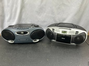 Memorex And RCA CD / Cassette / Radio Players