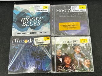 4 Factory Sealed The Moody Blues CDs