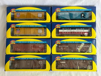 Athearn HO Scale Ready To Roll Boxcars - UP, Mopac, NS, WM, BAR, Rock