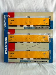 Walthers HO Scale Pullman Standard 86ft Hi-cube 4 Door Boxcars - CNW
