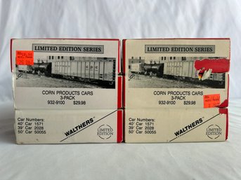 Walthers HO Scale Limited Edition Corn Products Cars