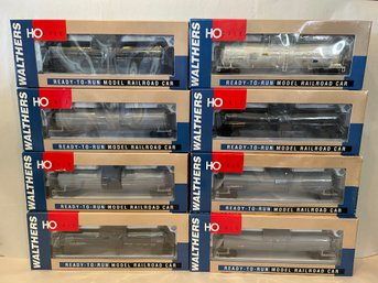 Walthers UTLX 23,000 Gallon Funnel Flow Tank Cars - Undecorated, UTLX, TILX