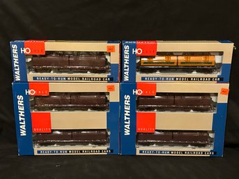 Walthers HO Scale Ready To Run Model Railway Cars - Coil Cars - BNSF And EJ&E