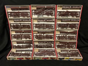 Walthers Cushion Coil Cars With Round Hoods - BNSF