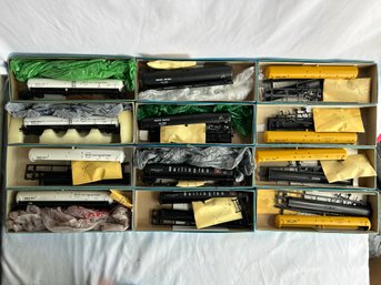 Athearn HO Scale 62ft Tank Cars - UP, CB&Q, ACF, SANX