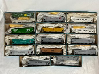 Athearn 54ft And 55ft Hopper Cars - Variety Of Rail Lines