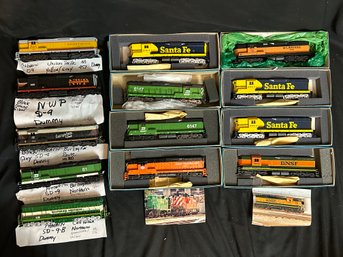 Athearn HO Scale Dummy Locomotives - Variety Of Rail Lines