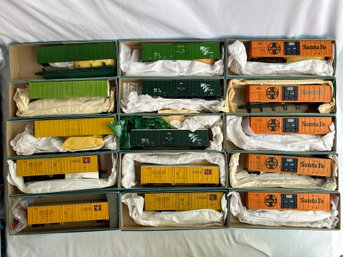 Athearn HO Scale 57ft Mech Reefers - BREX, BNFE, Santa Fe, Undecorated