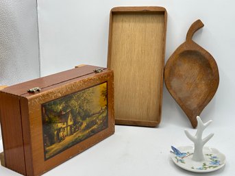 Vintage Box And Trays