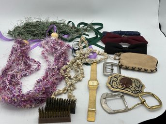 Assorted Vintage Jewelry And Watch