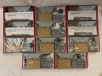 Walthers HO Scale 100 Ton Cement Covered Hoppers - GB&W, WC, DM&E, UP