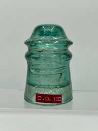 O.V.G. Co. Glass Insulator CD 120