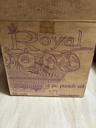 Royal 14 Pc Punch Bowl Set By Lancaster