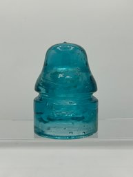 Unmarked Canadian Slope Shoulder Blue Glass Insulator CD 133.2