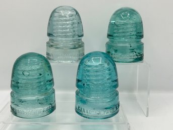 Canadian Pacific. Ry. Co. Glass Insulators CD 143