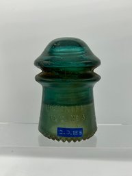 Hemingray W.u. No. 5 Glass Insulator CD 125